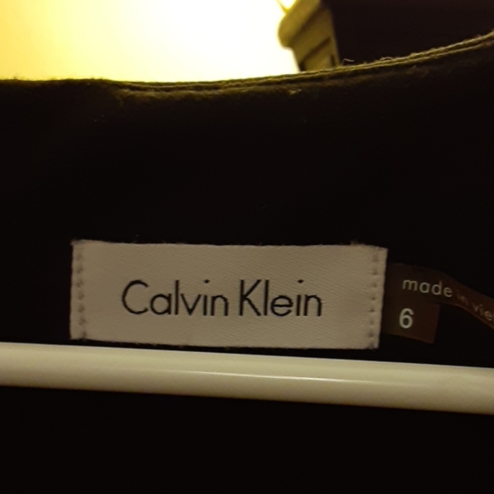 Calvin Klein little black dress size 6